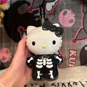 Hello kitty skeleton soap/lotion dispenser